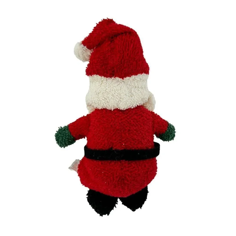 Russ Polar Pals Santa Claus‎ 7 Inch Plush Terry Cloth Stuffed Toy Christmas